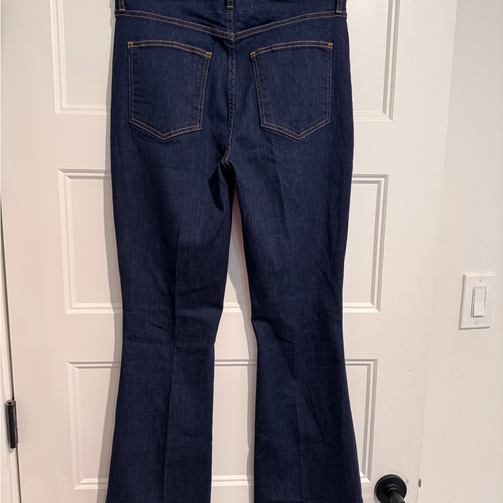 Frank & Eileen Flannigan in 1979 Italian Power Denim Flare Jeans women size 30 - Picture 6 of 6